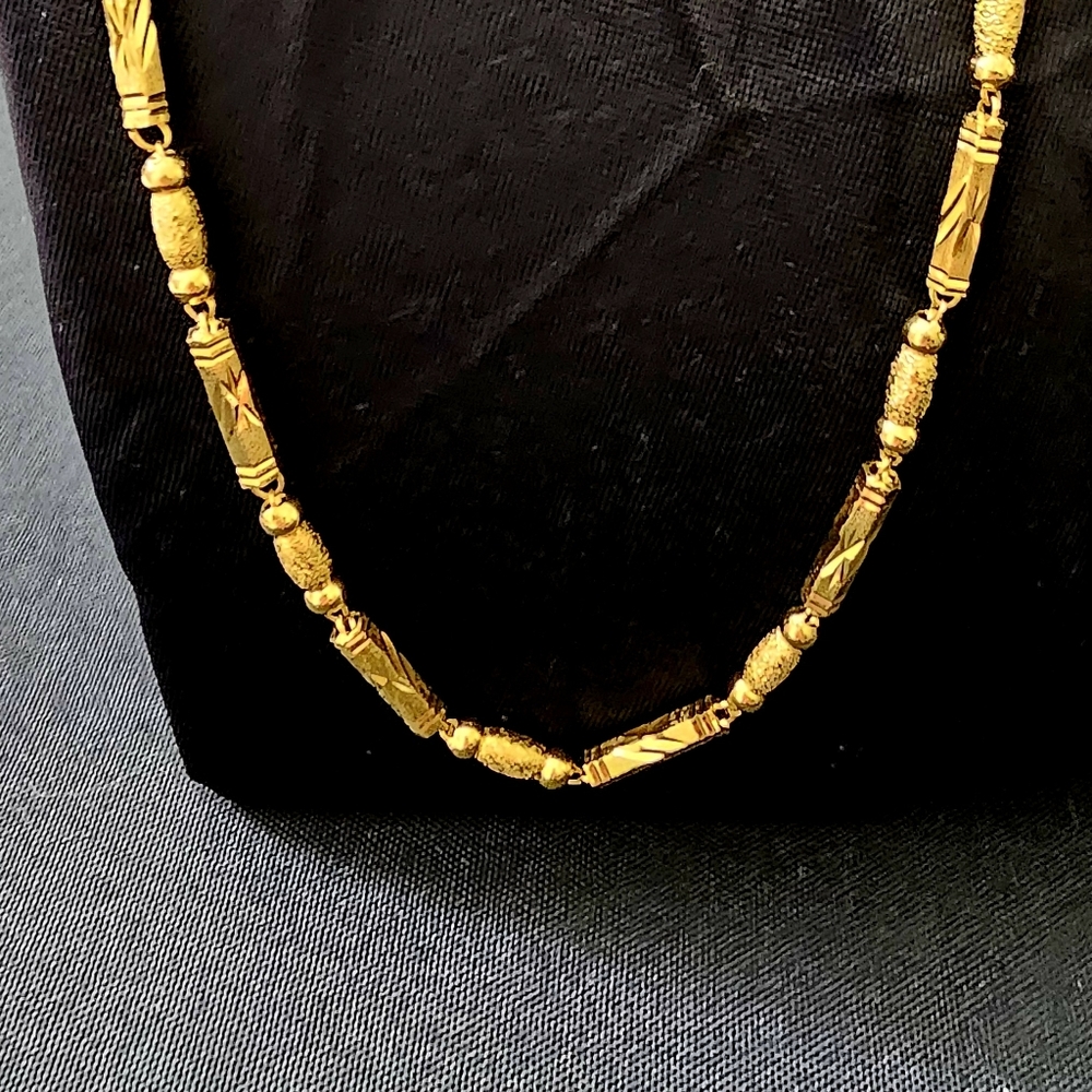 Beautiful Gold Plated Stainless Steel Necklace